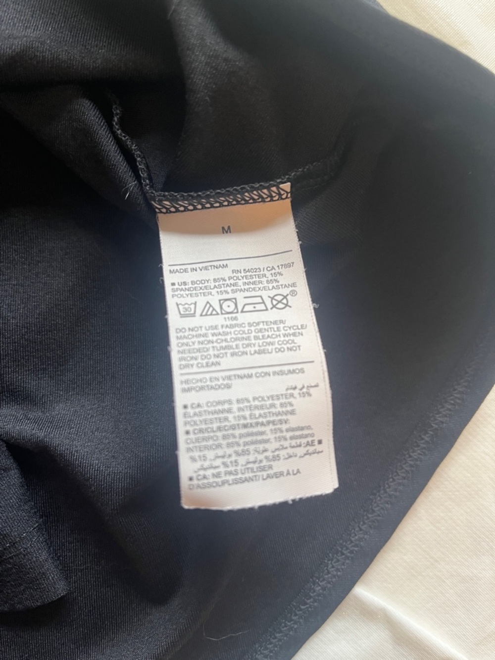 Old Navy Black Athletic Skort - Picture 4 of 5